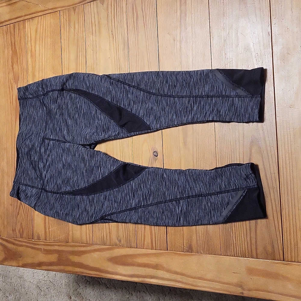 Gray leggings